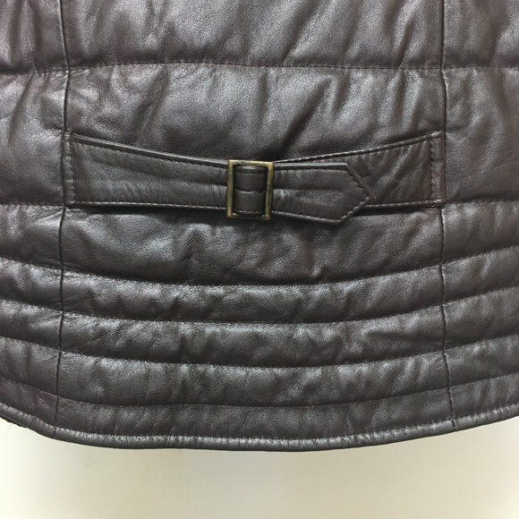 666 by Murillo Purple Leather Moto Vest - Picture 10 of 12